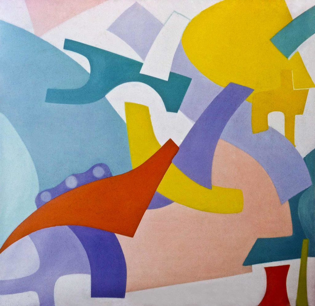 Untitled (Anthe#160)
1969
Oil on linen
81"h x 83"w