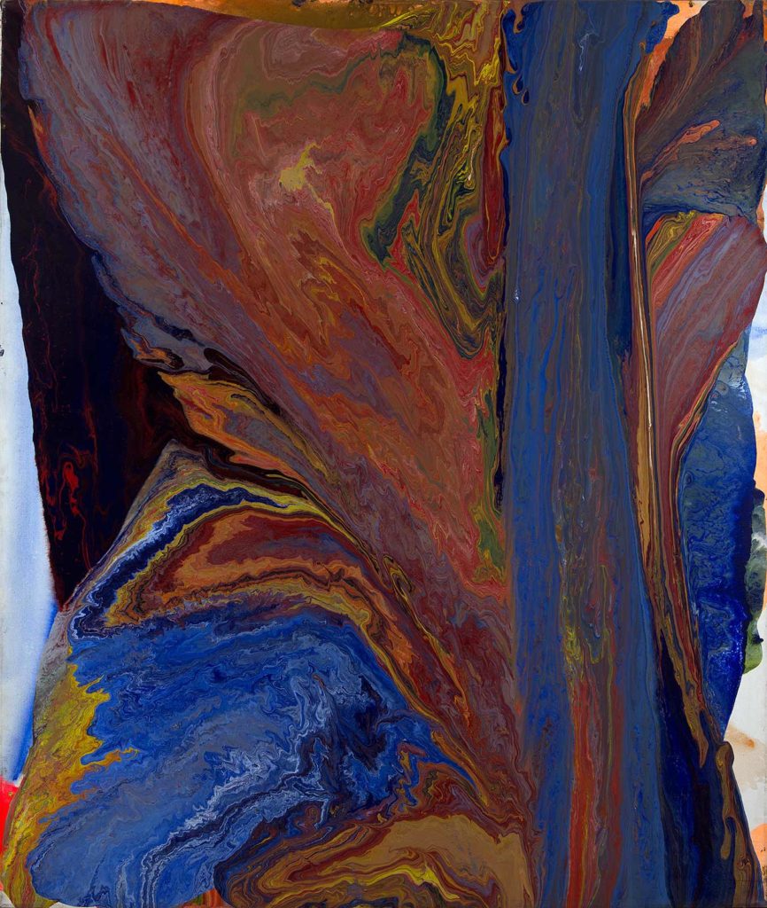 Untitled (Anthe#87)
c1968
Acrylic on cotton
60"h x 50"w